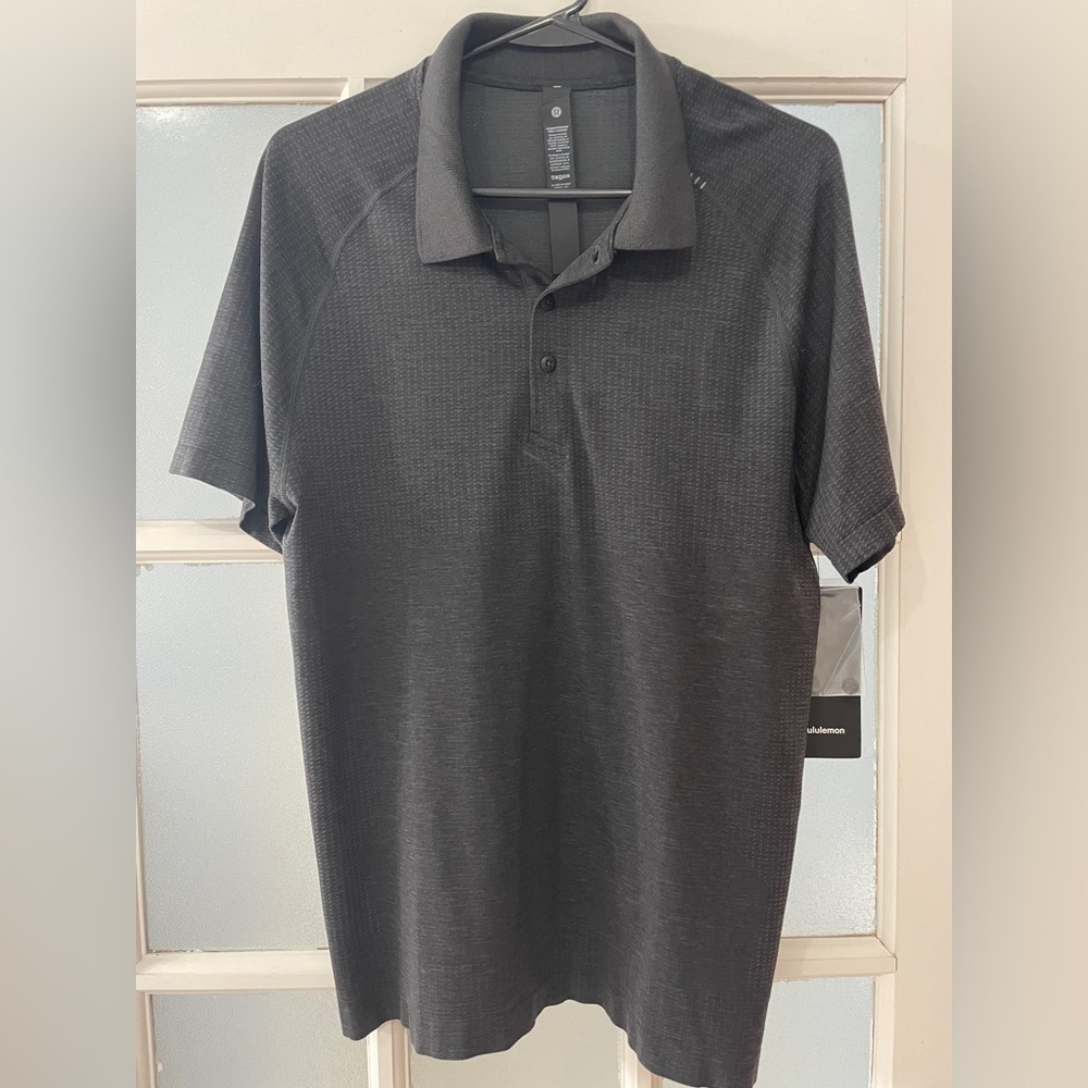 NEW Lululemon Men’s M Metal Vent Tech Polo